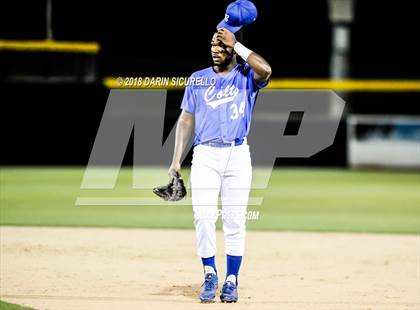 Thumbnail 1 in Verrado vs. Buena (AIA 5A Round B2 Playoff) photogallery.