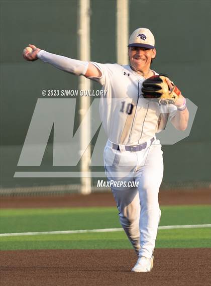 Thumbnail 3 in Ridge Point vs. Lamar (UIL Baseball 6A Region 3 Area) photogallery.