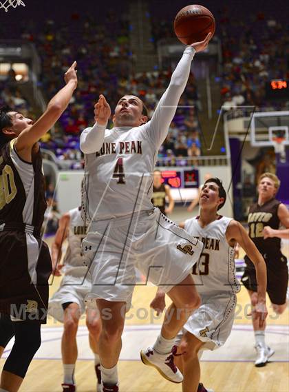 Thumbnail 3 in Lone Peak vs. Davis (UHSAA Region 5A Semifinal) photogallery.