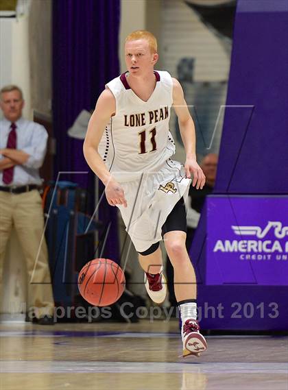 Thumbnail 3 in Lone Peak vs. Davis (UHSAA Region 5A Semifinal) photogallery.
