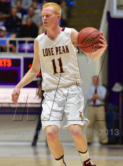 Thumbnail 1 in Lone Peak vs. Davis (UHSAA Region 5A Semifinal) photogallery.