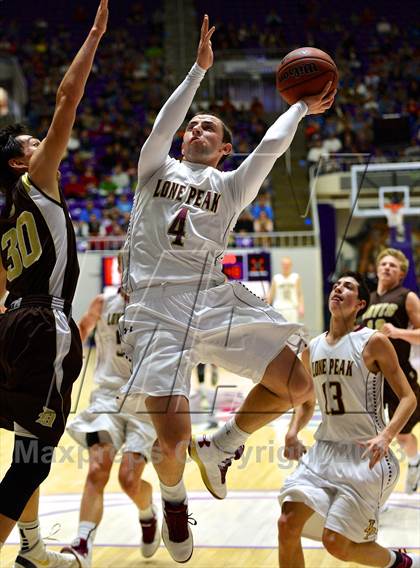 Thumbnail 2 in Lone Peak vs. Davis (UHSAA Region 5A Semifinal) photogallery.