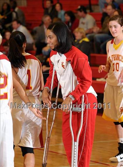 Thumbnail 2 in McNair @ St. Francis (CIF SJS D1 Playoffs) photogallery.