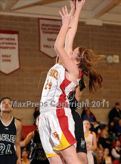 Thumbnail 2 in McNair @ St. Francis (CIF SJS D1 Playoffs) photogallery.