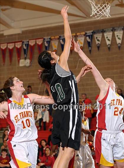 Thumbnail 1 in McNair @ St. Francis (CIF SJS D1 Playoffs) photogallery.