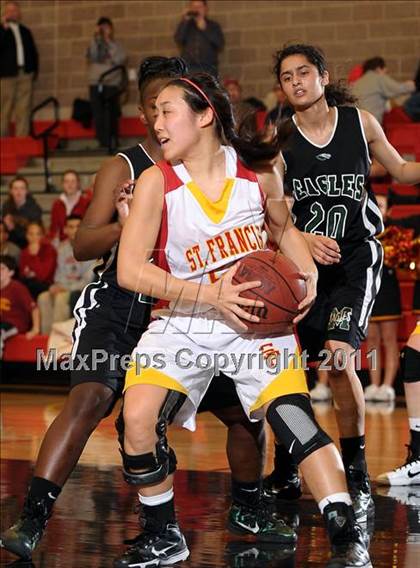 Thumbnail 2 in McNair @ St. Francis (CIF SJS D1 Playoffs) photogallery.