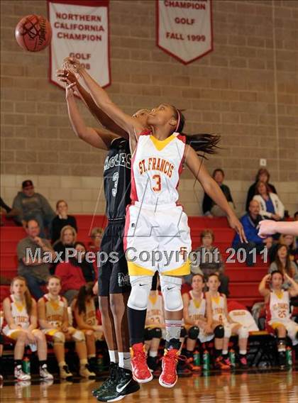 Thumbnail 1 in McNair @ St. Francis (CIF SJS D1 Playoffs) photogallery.