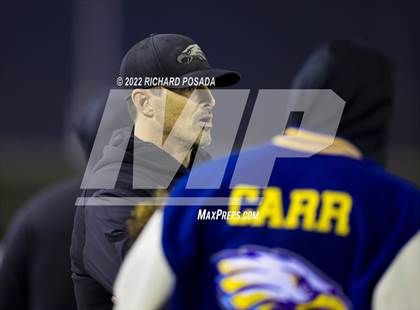 Thumbnail 1 in Bakersfield Christian @ Hanford (CIF CS D2 QUARTERFINALS) photogallery.