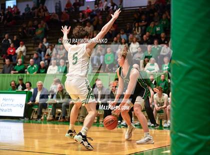Thumbnail 2 in Yorktown vs. New Castle (IHSAA 3A Section 24 Semifinal) photogallery.