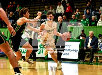 Thumbnail 1 in Yorktown vs. New Castle (IHSAA 3A Section 24 Semifinal) photogallery.