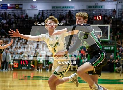 Thumbnail 2 in Yorktown vs. New Castle (IHSAA 3A Section 24 Semifinal) photogallery.