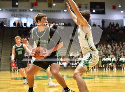Thumbnail 1 in Yorktown vs. New Castle (IHSAA 3A Section 24 Semifinal) photogallery.