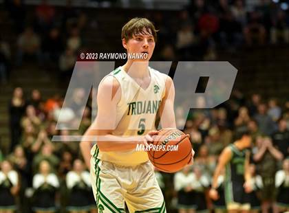 Thumbnail 2 in Yorktown vs. New Castle (IHSAA 3A Section 24 Semifinal) photogallery.
