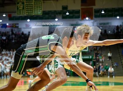 Thumbnail 1 in Yorktown vs. New Castle (IHSAA 3A Section 24 Semifinal) photogallery.