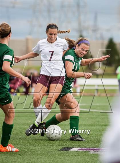 Thumbnail 1 in Nardin Academy vs Sacred Heart Academy (Monsignor Martin Class A Final) photogallery.