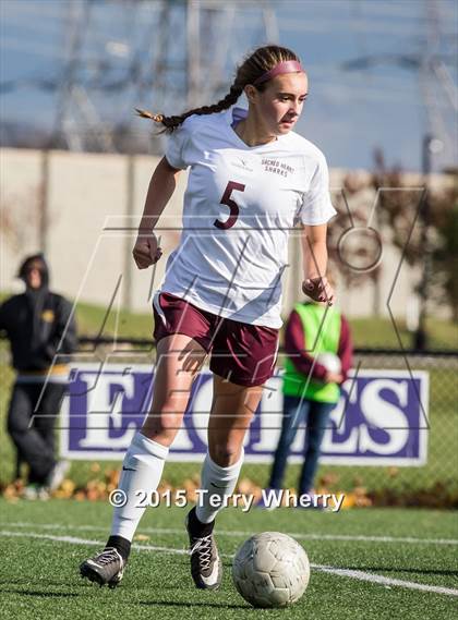 Thumbnail 3 in Nardin Academy vs Sacred Heart Academy (Monsignor Martin Class A Final) photogallery.