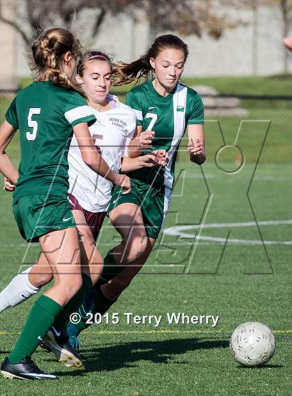 Thumbnail 2 in Nardin Academy vs Sacred Heart Academy (Monsignor Martin Class A Final) photogallery.