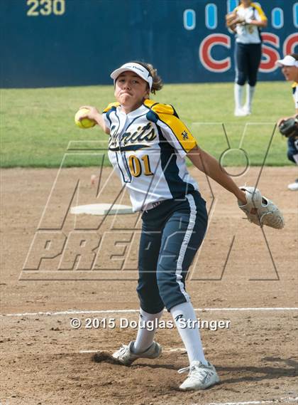 Thumbnail 3 in Notre Dame vs. Scotts Valley (CIF CCS Division 3 Final) photogallery.