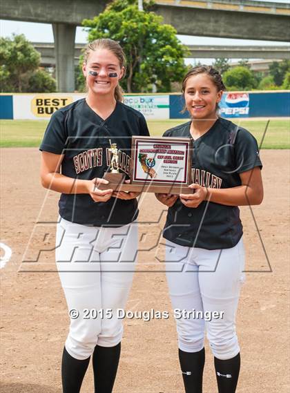 Thumbnail 1 in Notre Dame vs. Scotts Valley (CIF CCS Division 3 Final) photogallery.