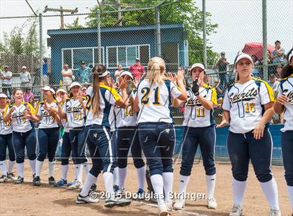 Thumbnail 2 in Notre Dame vs. Scotts Valley (CIF CCS Division 3 Final) photogallery.