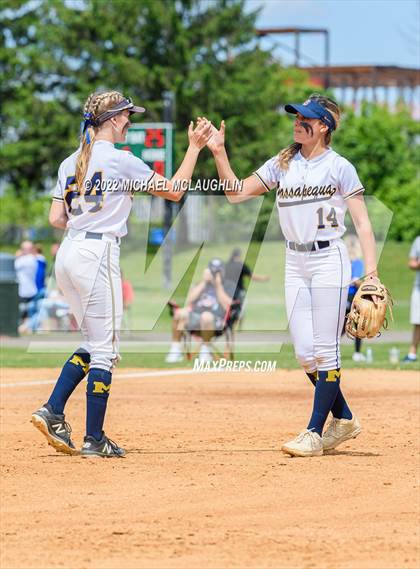 Thumbnail 2 in Massapequa vs East Meadow (NYSPHSAA Section VIII Class AA Final) photogallery.