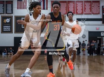 Thumbnail 1 in Oak Hill Academy vs. Imhotep Charter (Iolani Classic) photogallery.