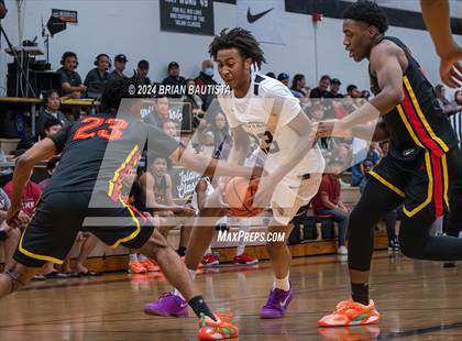 Thumbnail 3 in Oak Hill Academy vs. Imhotep Charter (Iolani Classic) photogallery.