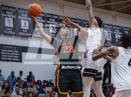 Thumbnail 1 in Oak Hill Academy vs. Imhotep Charter (Iolani Classic) photogallery.