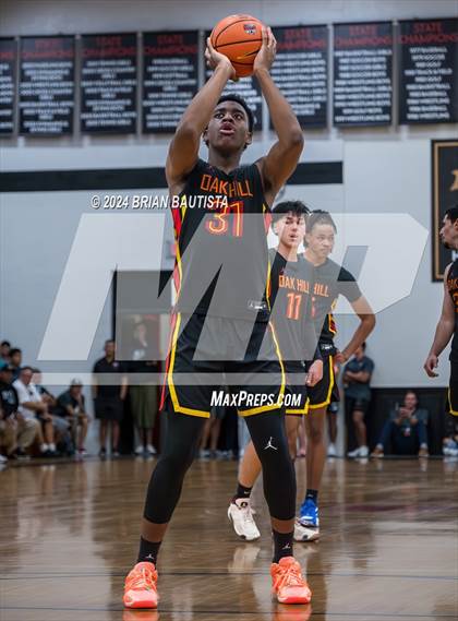 Thumbnail 1 in Oak Hill Academy vs. Imhotep Charter (Iolani Classic) photogallery.