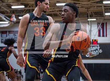 Thumbnail 1 in Oak Hill Academy vs. Imhotep Charter (Iolani Classic) photogallery.