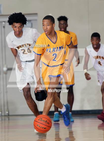 Thumbnail 1 in Fort Bend Elkins vs. Fort Bend Marshall (McDonald's Texas Invitational) photogallery.
