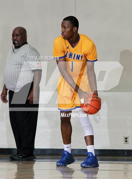 Thumbnail 3 in Fort Bend Elkins vs. Fort Bend Marshall (McDonald's Texas Invitational) photogallery.