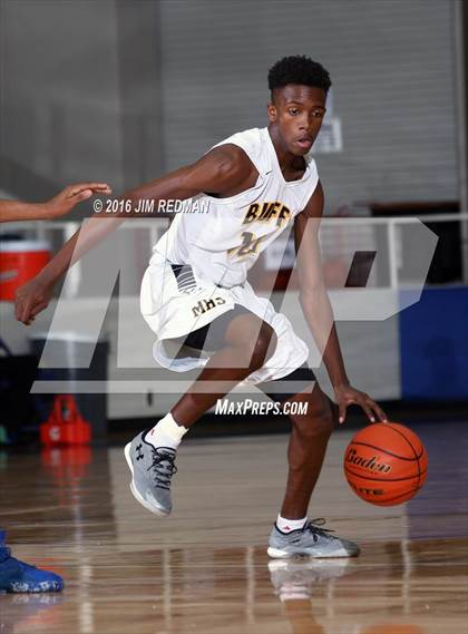 Thumbnail 1 in Fort Bend Elkins vs. Fort Bend Marshall (McDonald's Texas Invitational) photogallery.