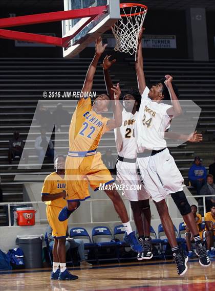 Thumbnail 1 in Fort Bend Elkins vs. Fort Bend Marshall (McDonald's Texas Invitational) photogallery.