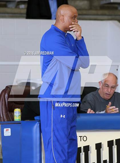 Thumbnail 1 in Fort Bend Elkins vs. Fort Bend Marshall (McDonald's Texas Invitational) photogallery.