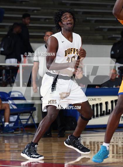 Thumbnail 2 in Fort Bend Elkins vs. Fort Bend Marshall (McDonald's Texas Invitational) photogallery.