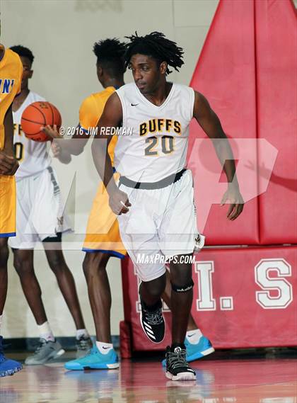 Thumbnail 2 in Fort Bend Elkins vs. Fort Bend Marshall (McDonald's Texas Invitational) photogallery.