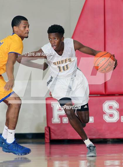 Thumbnail 2 in Fort Bend Elkins vs. Fort Bend Marshall (McDonald's Texas Invitational) photogallery.