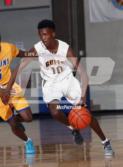 Thumbnail 2 in Fort Bend Elkins vs. Fort Bend Marshall (McDonald's Texas Invitational) photogallery.