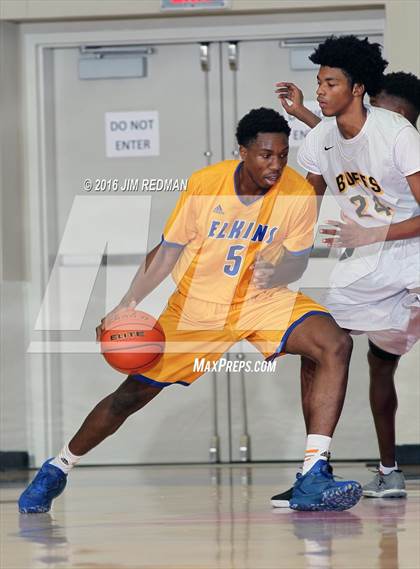 Thumbnail 1 in Fort Bend Elkins vs. Fort Bend Marshall (McDonald's Texas Invitational) photogallery.