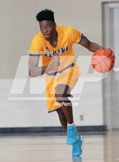 Thumbnail 3 in Fort Bend Elkins vs. Fort Bend Marshall (McDonald's Texas Invitational) photogallery.