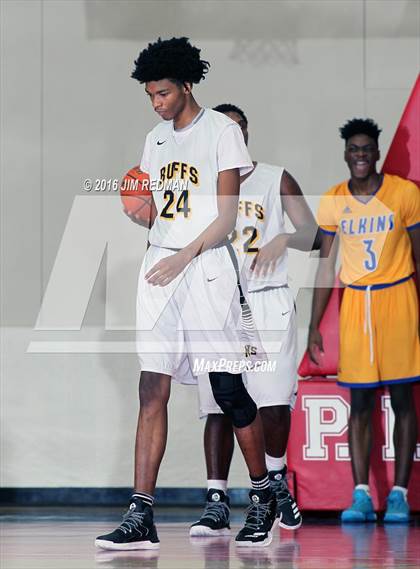 Thumbnail 3 in Fort Bend Elkins vs. Fort Bend Marshall (McDonald's Texas Invitational) photogallery.