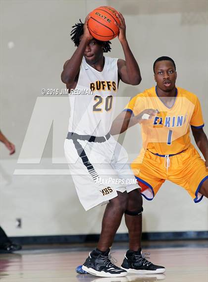 Thumbnail 1 in Fort Bend Elkins vs. Fort Bend Marshall (McDonald's Texas Invitational) photogallery.