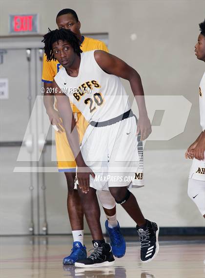 Thumbnail 2 in Fort Bend Elkins vs. Fort Bend Marshall (McDonald's Texas Invitational) photogallery.