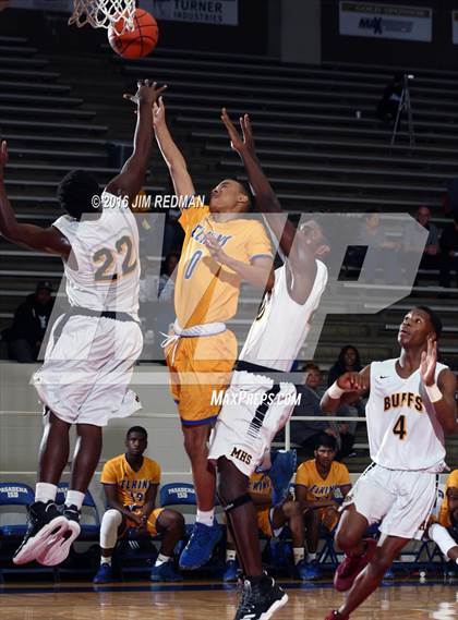 Thumbnail 2 in Fort Bend Elkins vs. Fort Bend Marshall (McDonald's Texas Invitational) photogallery.