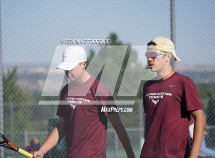 Thumbnail 2 in Thomas Jefferson vs Cheyenne Mountain (CHSAA 4A Round 1) photogallery.
