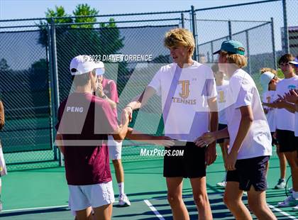 Thumbnail 2 in Thomas Jefferson vs Cheyenne Mountain (CHSAA 4A Round 1) photogallery.