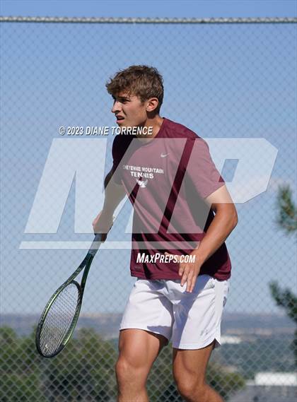 Thumbnail 3 in Thomas Jefferson vs Cheyenne Mountain (CHSAA 4A Round 1) photogallery.