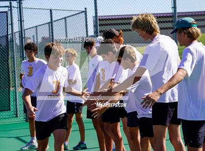 Thumbnail 2 in Thomas Jefferson vs Cheyenne Mountain (CHSAA 4A Round 1) photogallery.
