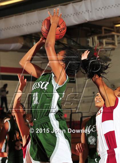 Thumbnail 1 in Murrieta Mesa vs. Indian Springs (Lady Bears Holiday Classic) photogallery.